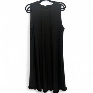 Nicole Miller New York Classic Black Sleeveless Dress